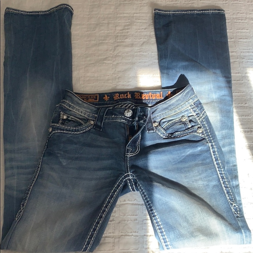 Rock revival jeans size 24